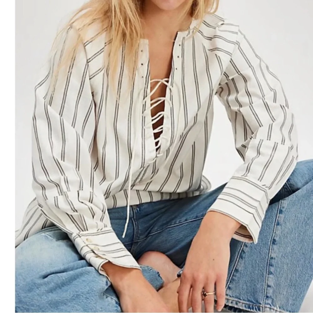 Free People We The Free Lisbon Tunic